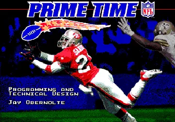 Prime Time NFL Starring Deion Sanders (USA) screen shot title